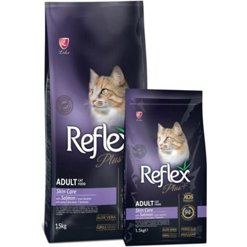 Reflex Plus Adult Cat Skin Care 15 кг (RFX-413) - зображення 1