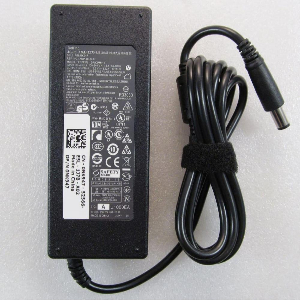 Dell 90W PA-10 19.5V 4.62A разъем 7.4/5.0 pin inside (DA90PM111) - зображення 1