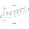 Prosperplast Бордюр садовый PALISADA терракотовый, 4,05 м (5905197240077) - зображення 9