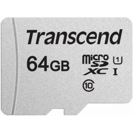   Transcend 64 GB microSDXC UHS-I 300S TS64GUSD300S