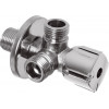 Arco Кран шаровой Twin 1/2”Зx/2”Зx1/2”З - зображення 1