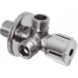   Arco Кран шаровой Twin 1/2”Зx/2”Зx1/2”З