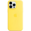 Apple iPhone 14 Pro Max Silicone Case with MagSafe - Canary Yellow (MQUL3) - зображення 1