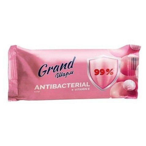 Grand Шарм Мыло ANTIBACTERIAL + VITAMIN E 5*70г - зображення 1