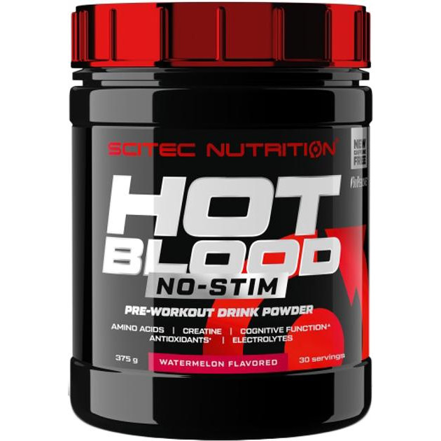 Scitec Nutrition Hot Blood No-Stim 375 g - зображення 1