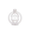  LOCKINK SEVANDA Plastic Penis Chastity Cage Transparent (SX0871) - зображення 2