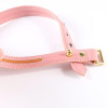  Повідець LOCKINK SEVANDA Love Heart Butterfly Leather Collar Set - Pink - зображення 3