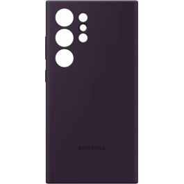   Samsung S928 Galaxy S24 Ultra Silicone Case Dark Violet (EF-PS928TEEG)