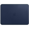 Apple Leather Sleeve for 13" MacBook Pro – Midnight Blue (MRQL2) - зображення 1