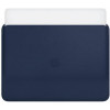 Apple Leather Sleeve for 13" MacBook Pro – Midnight Blue (MRQL2) - зображення 3