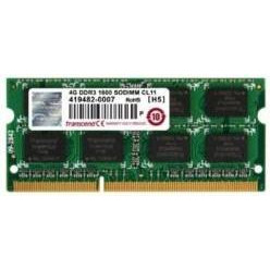   Transcend 4 GB SO-DIMM DDR3 1600 MHz (JM1600KSN-4G)