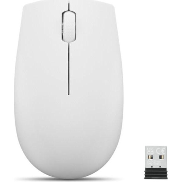 Lenovo 300 Wireless Mouse Cloud Gray (GY51L15677) - зображення 1