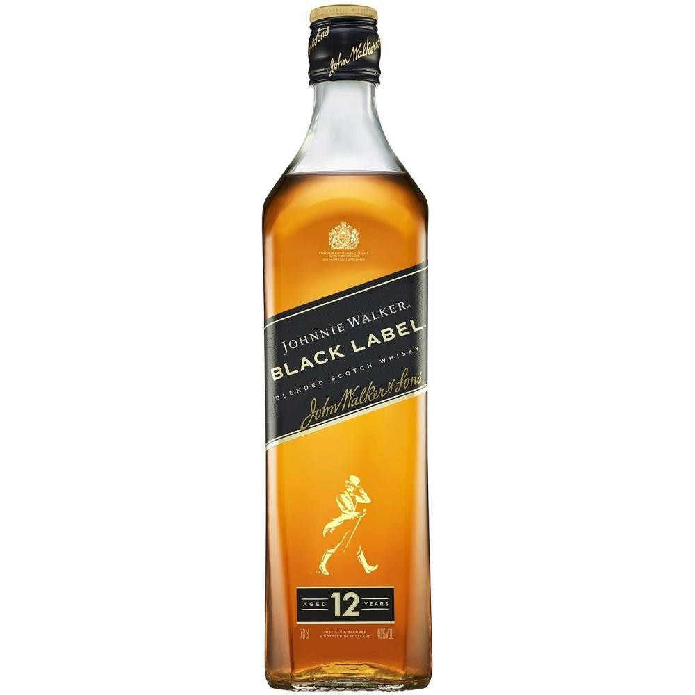 Johnnie Walker Віскі  Black label, 12 років, 1 л, 40% (5000267023625) - зображення 1