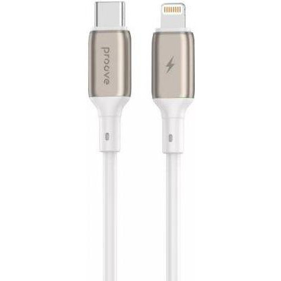 Proove Cable USB-C для Lightning Flex Metal 27W 1m Black (CCFM27002101) - зображення 1