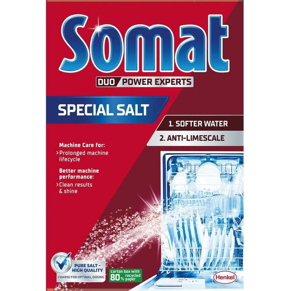 Somat Соль 3x Anti-Lime Action 1,5 кг (9000100147293) - зображення 1