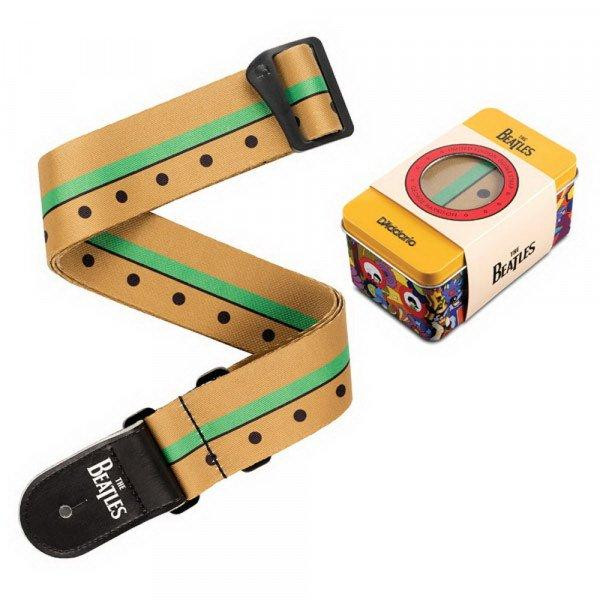 Planet waves 50BTYS02 Yellow Submarine 50th Anniversary Guitar Strap Tin George - зображення 1