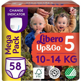   Libero Up&Go 5, 58 шт