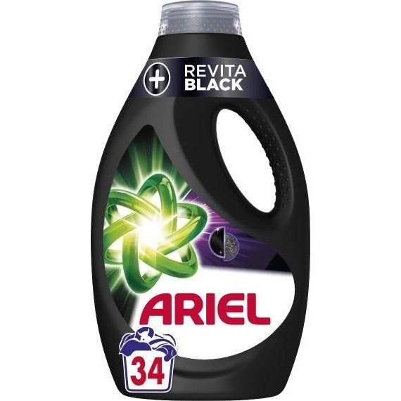 Ariel Гель для прання  + Revitablack 1,7л (8006540878897) - зображення 1