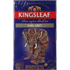   Kingsleaf Чай чорний  Earl Grey, конверт, 25*2 г (4792252942547)