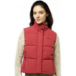   Jack Wolfskin Теплий жилет жіночий  Nordlicht Vest W A60088_J0125 M Курно-червоний (4064886305624)