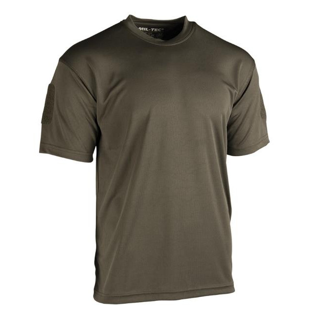 Mil-Tec Термоактивна Швидкосохнуча XL Олива QUICK DRY T-SHIRT OLIV (11081001-XL) - зображення 1