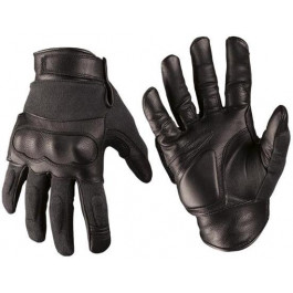   Mil-Tec Tactical Gloves leather\ Kevlar Black XL 12504202