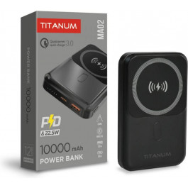   TITANUM MA02 10000mAh  Black (TPB-MA02-B)