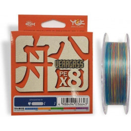   YGK Veragass Fune X8 #4.0 / 5 colors / 0.330mm 100m 27.22kg