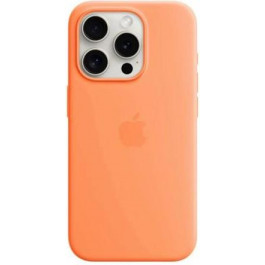   Borofone Silicone Full Case AAA MagSafe IC for iPhone 15 Orange (Orig15Orange)