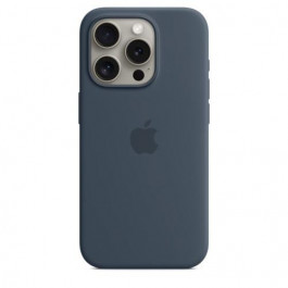   Borofone Silicone Full Case AAA MagSafe IC for iPhone 15 Pro Max Storm Blue (Orig15PMDeepBlue)