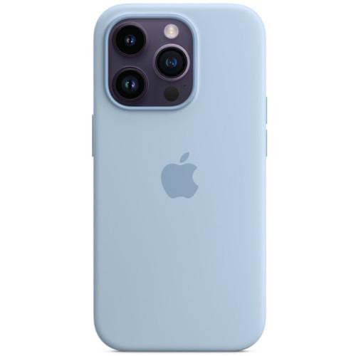 Borofone Silicone Full Case AAA MagSafe IC for iPhone 14 Sky (Orig14Sky) - зображення 1