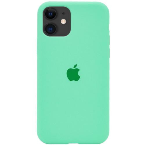 Borofone Silicone Full Case AA Open Cam for Apple iPhone 11 Spearmint (FullOpeAAKPi11-30) - зображення 1