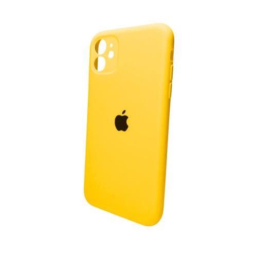 Borofone Silicone Full Case AA Camera Protect for Apple iPhone 11 Sunny Yellow (FullAAKPi11-56) - зображення 1