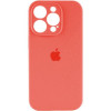 Borofone Silicone Full Case AA Camera Protect for Apple iPhone 15 Pro Peach (FullAAi15P-18) - зображення 1