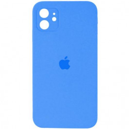   Borofone Silicone Full Case AA Camera Protect for Apple iPhone 12 Surf Blue (FullAAi12-38)