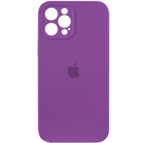 Borofone Silicone Full Case AA Camera Protect for Apple iPhone 12 Pro Max Purple (FullAAi12PM-19) - зображення 1