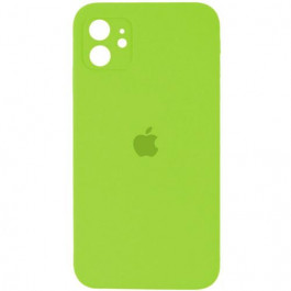   Borofone Silicone Full Case AA Camera Protect for Apple iPhone 12 Shiny Green (FullAAi12-24)