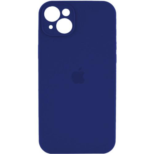 Borofone Silicone Full Case AA Camera Protect for Apple iPhone 13 Navy Blue (FullAAi13-39) - зображення 1