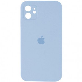   Borofone Silicone Full Case AA Camera Protect for Apple iPhone 12 Mist Blue (FullAAi12-27)