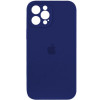 Borofone Silicone Full Case AA Camera Protect for Apple iPhone 11 Pro Max Navy Blue (FullAAi11PM-39) - зображення 1