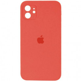   Borofone Silicone Full Case AA Camera Protect for Apple iPhone 12 Peach (FullAAi12-18)