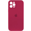 Borofone Silicone Full Case AA Camera Protect for Apple iPhone 11 Pro Maroon (FullAAi11P-35) - зображення 1