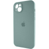 Borofone Silicone Full Case AA Camera Protect for Apple iPhone 14 Pine Green (FullAAi14-46) - зображення 1