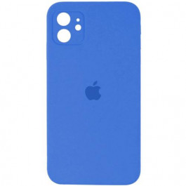   Borofone Silicone Full Case AA Camera Protect for Apple iPhone 12 Royal Blue (FullAAi12-3)