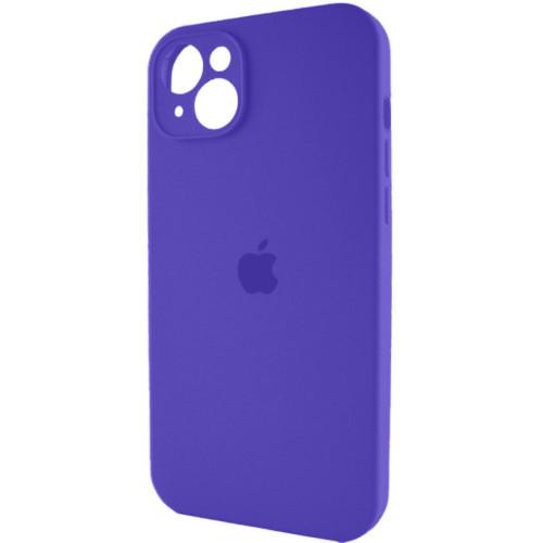 Borofone Silicone Full Case AA Camera Protect for Apple iPhone 14 Dark Purple (FullAAi14-22) - зображення 1