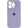 Borofone Silicone Full Case AA Camera Protect for Apple iPhone 13 Pro Lavender Grey (FullAAi13P-28) - зображення 1