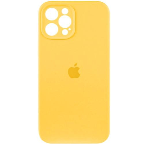 Borofone Silicone Full Case AA Camera Protect for Apple iPhone 12 Pro Max Sunny Yellow (FullAAi12PM-56) - зображення 1