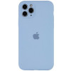 Borofone Silicone Full Case AA Camera Protect for Apple iPhone 12 Pro Max Cornflower (FullAAi12PM-49) - зображення 1