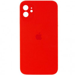   Borofone Silicone Full Case AA Camera Protect for Apple iPhone 12 Red (FullAAi12-11)