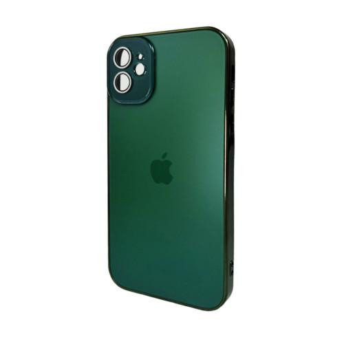 AG Glass Sapphire Frame MagSafe Logo for Apple iPhone 11 Cangling Green (AGSappiFRP11Green) - зображення 1